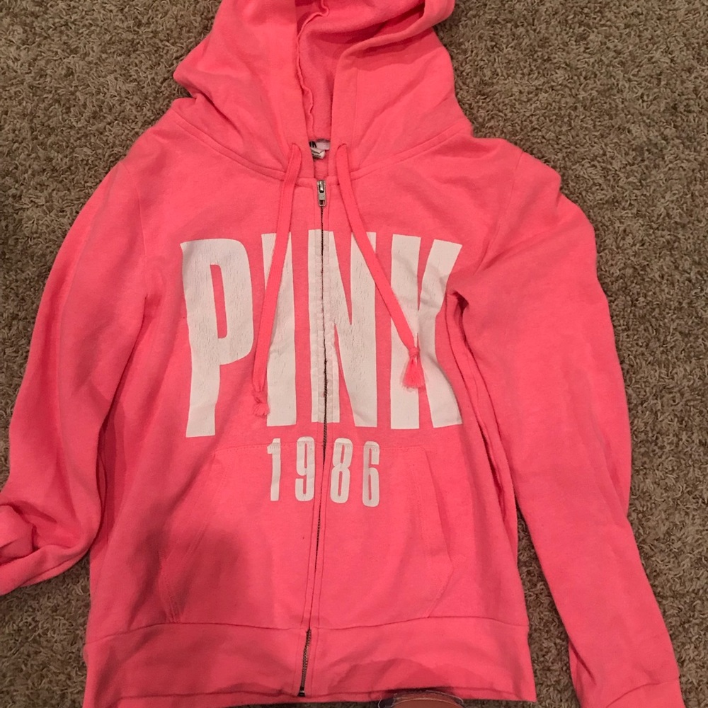 PINK Zip Up